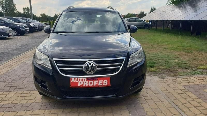Czarny (metalik) Używany 2008 VW Tiguan SUV | 25 900 zł (Uczciwa cena) - Obraz 1/4