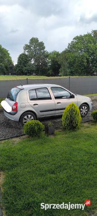 Srebrny Używany 2003 Renault Clio II Hatchback | 3000 zł (Dobra cena) - Obraz 1/4