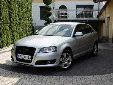 Srebrny Używany 2008 Audi A3 Hatchback | 17 900 zł (Dobra cena) - Obraz 1/4