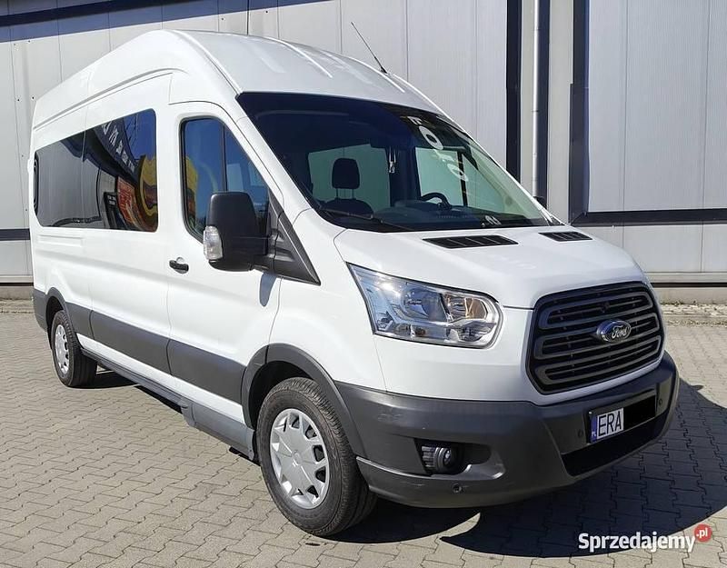 Używany Ford Transit 130 KM (95 kW) 2018 Biały Minivan