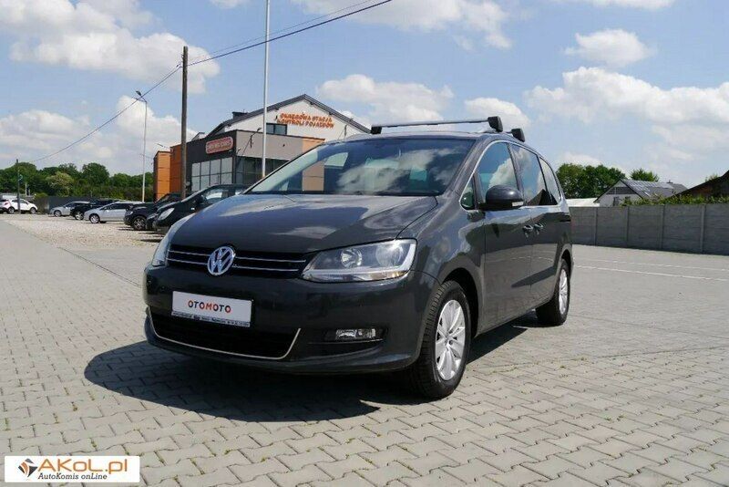 Szary Używany 2012 VW Sharan Minivan | 56 900 zł (Drogi) - Obraz 1/4