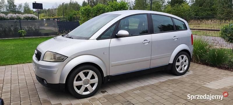 Srebrny Używany 2000 Audi A2 Hatchback | 9500 zł (Drogi) - Obraz 1/4