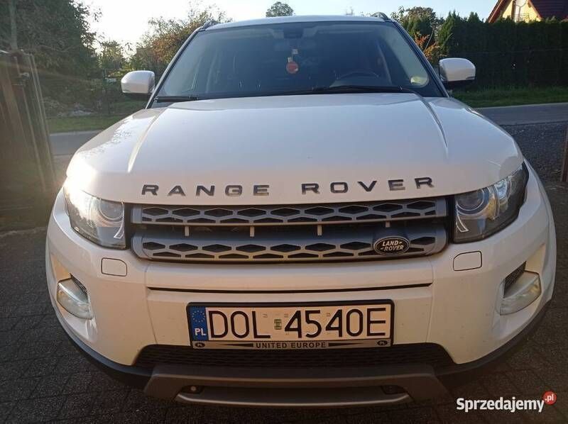 Biały Używany 2013 Land Rover Range Rover evoque SUV | 52 000 zł (Drogi) - Obraz 1/4