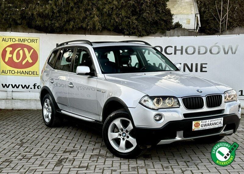 Srebrny Używany 2006 BMW X3 SUV | 27 900 zł (Dość drogi) - Obraz 1/4