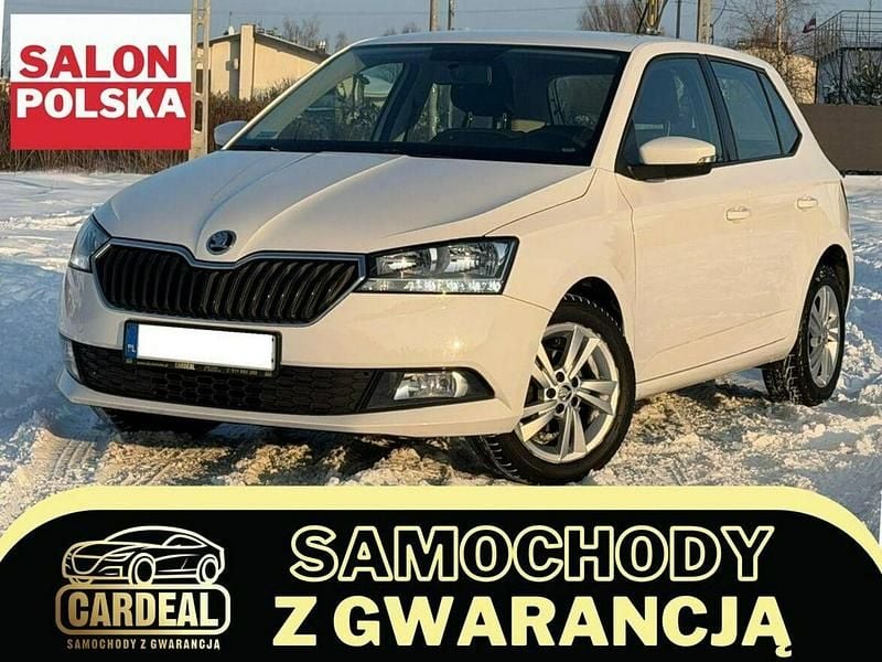 Biały Używany 2020 Skoda Fabia Ambition Hatchback | 24 969 zł (Super Cena) - Obraz 1/4
