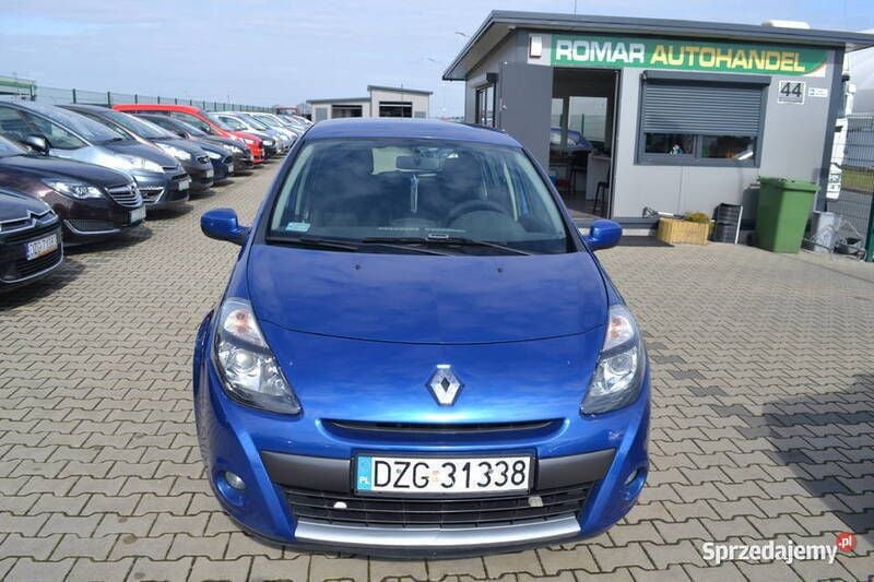 Niebieski Używany 2010 Renault Clio II Hatchback | 12 900 zł (Uczciwa cena) - Obraz 1/4