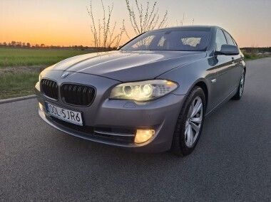 Szary Używany 2013 BMW 520 Sedan/Limuzyna | 41 500 zł (Super Cena) - Obraz 1/4