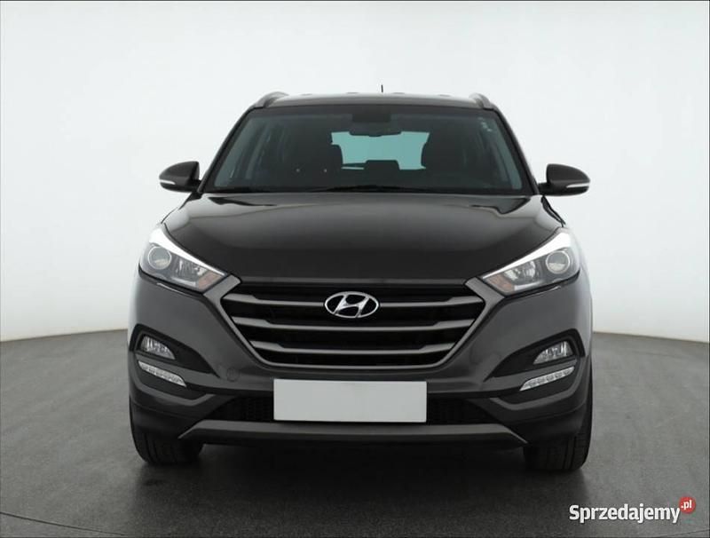 Szary Używany 2016 Hyundai Tucson SUV | 53 999 zł (Dobra cena) - Obraz 1/4