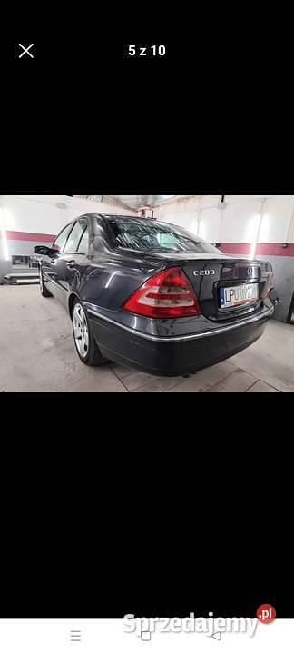 Grafitowy Używany 2000 Mercedes C200 Sedan/Limuzyna | 4500 zł (Uczciwa cena) - Obraz 1/4