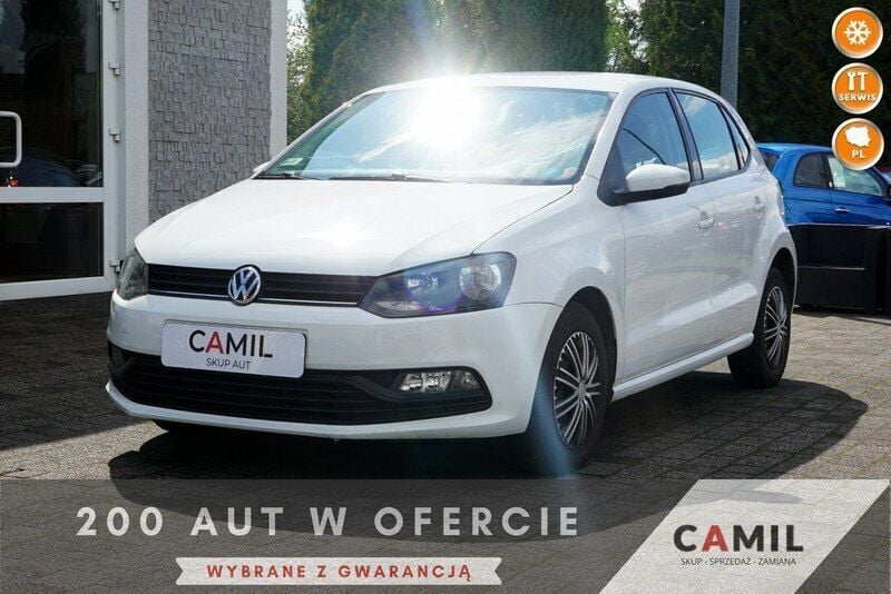 Biały Używany 2016 VW Polo Hatchback | 39 600 zł - Obraz 1/4