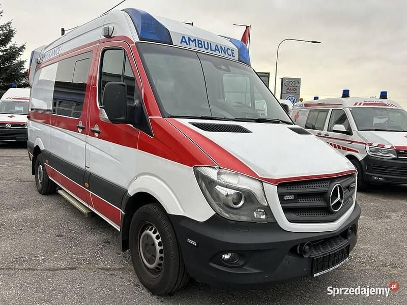 Biały Używany 2016 Mercedes Sprinter Van | 58 300 zł - Obraz 1/4