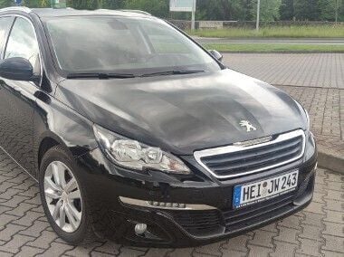 Czarny Używany 2015 Peugeot 308 Kombi | 26 500 zł (Uczciwa cena) - Obraz 1/4