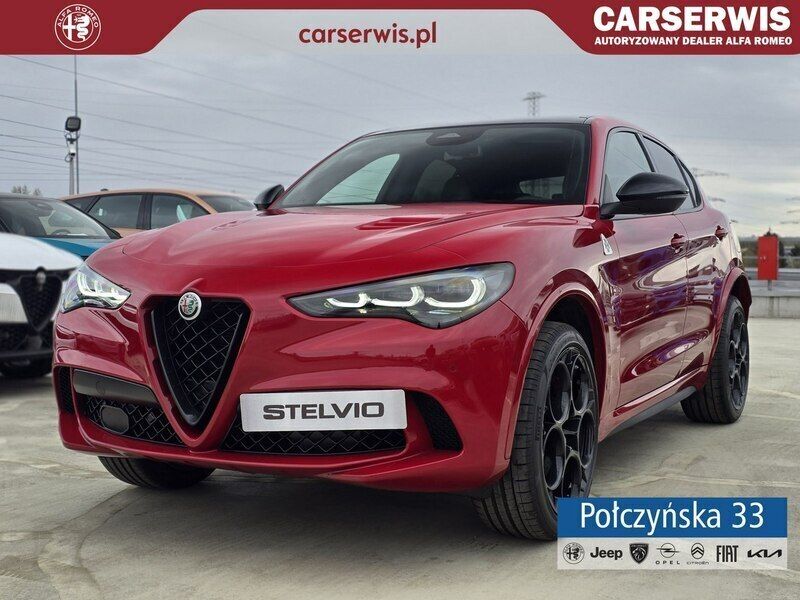 Czerwony Nowe 2025 Alfa Romeo Stelvio SUV | 517 890 zł - Obraz 1/4