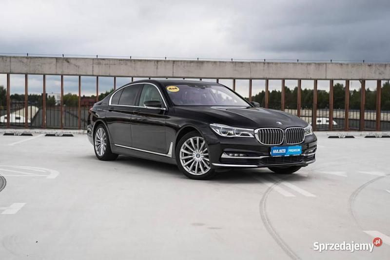 Czarny Używany 2016 BMW 730 Sedan/Limuzyna | 134 999 zł - Obraz 1/4