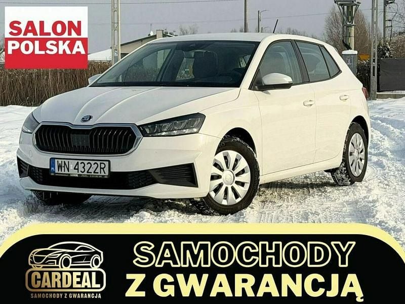 Biały Używany 2022 Skoda Fabia Hatchback | 44 895 zł (Uczciwa cena) - Obraz 1/4