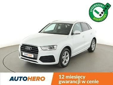 Biały (metalik) Używany 2016 Audi Q3 S-Line SUV | 65 500 zł (Uczciwa cena) - Obraz 1/3