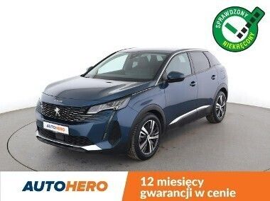 Niebieski Używany 2021 Peugeot 3008 SUV | 87 200 zł (Super Cena) - Obraz 1/3