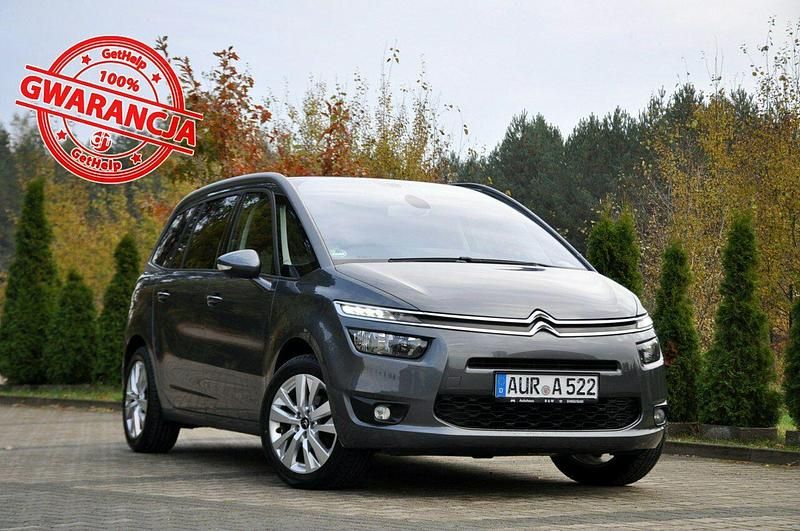 Szary Używany 2015 Citroën Grand C4 Picasso Minivan | 31 900 zł (Dobra cena) - Obraz 1/4