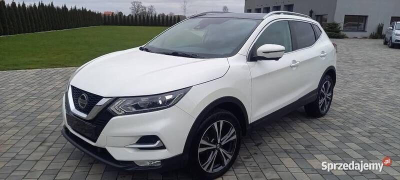 Biały Używany 2019 Nissan Qashqai SUV | 66 000 zł (Dość drogi) - Obraz 1/4