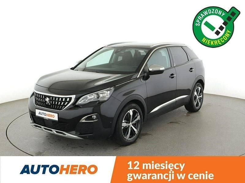 Czarny Używany 2018 Peugeot 3008 Crossway SUV | 62 100 zł (Uczciwa cena) - Obraz 1/3