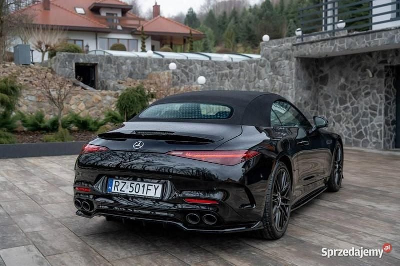 Czarny Używany 2023 Mercedes SL43 AMG AMG Kabriolet | 499 777 zł - Obraz 1/4
