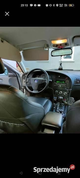 Używany Saab 9-5 2008 Srebrny Sedan/Limuzyna