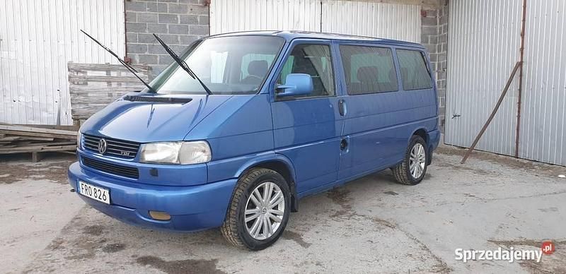 Niebieski Używany 1999 VW Caravelle Minivan | 20 000 zł - Obraz 1/4