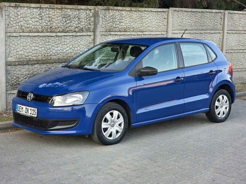 Niebieski (metalik) Używany 2009 VW Polo Hatchback | 16 500 zł (Dość drogi) - Obraz 1/4