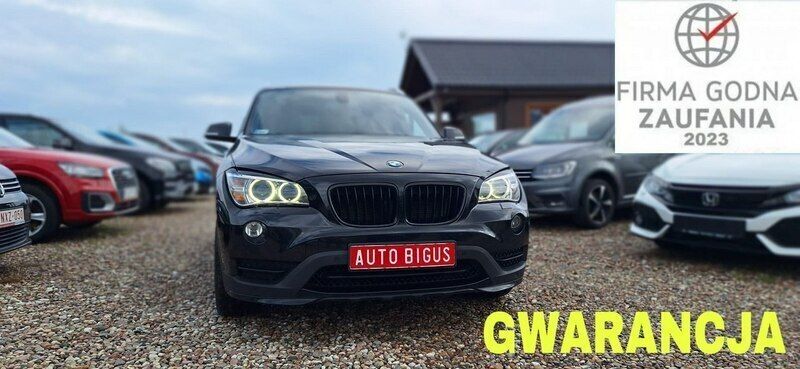 Czarny Używany 2015 BMW X1 SUV | 54 900 zł (Dobra cena) - Obraz 1/4