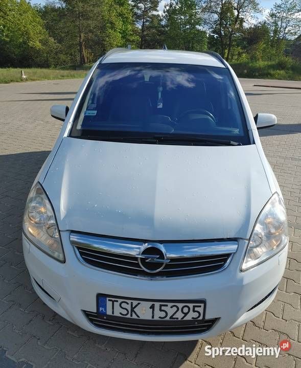 Biały Używany 2008 Opel Zafira Minivan | 7700 zł (Uczciwa cena) - Obraz 1/4