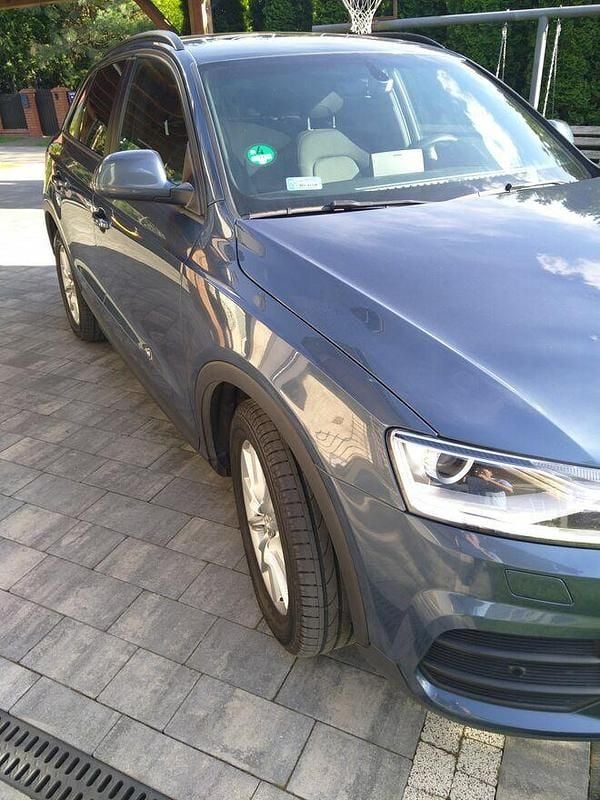Niebieski Używany 2015 Audi Q3 SUV | 62 500 zł (Uczciwa cena) - Obraz 1/4