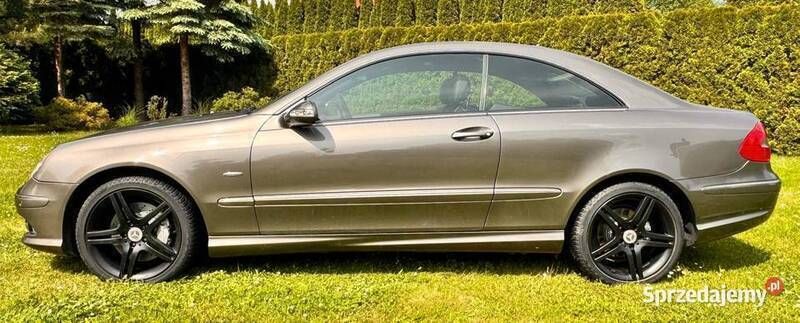 Używany 2009 Mercedes CLK220 AMG | 37 900 zł - Obraz 1/4