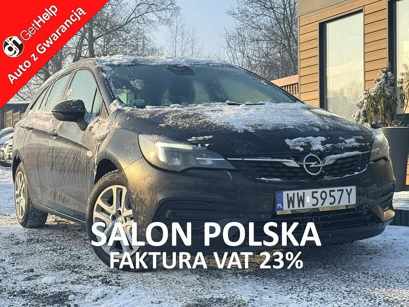 Czarny Używany 2022 Opel Astra Kombi | 42 890 zł (Dobra cena) - Obraz 1/4