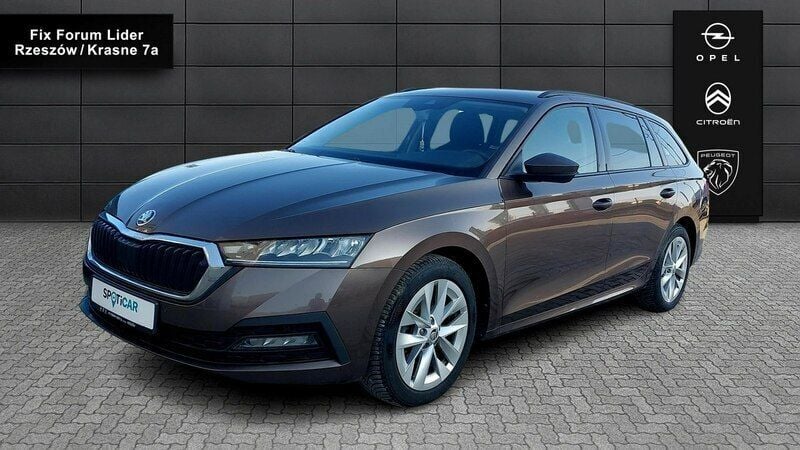 Brązowy (metalik) Używany 2021 Skoda Octavia Sedan/Limuzyna | 69 900 zł (Dość drogi) - Obraz 1/3