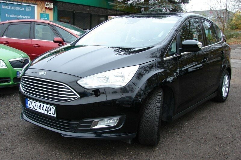 Czarny (metalik) Używany 2015 Ford C-MAX Minivan | 43 900 zł (Uczciwa cena) - Obraz 1/4