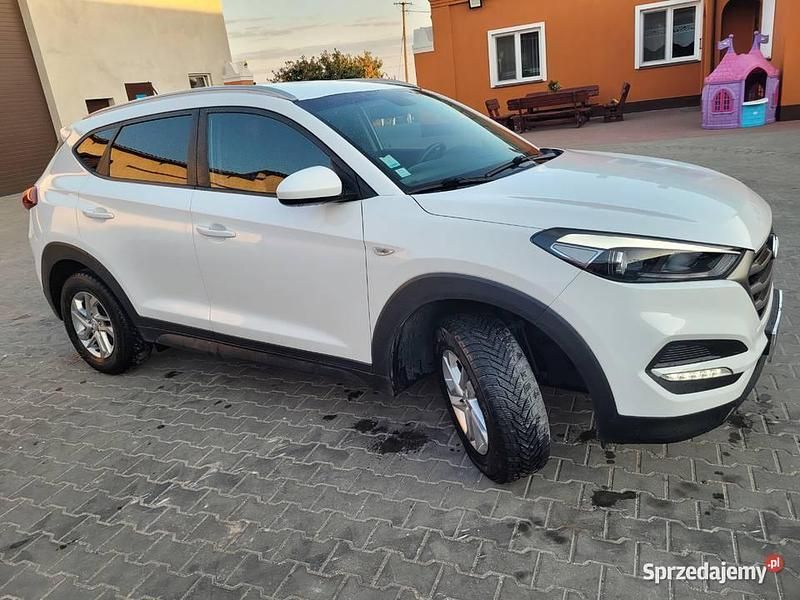 Biały Używany 2016 Hyundai Tucson SUV | 52 800 zł (Dobra cena) - Obraz 1/4