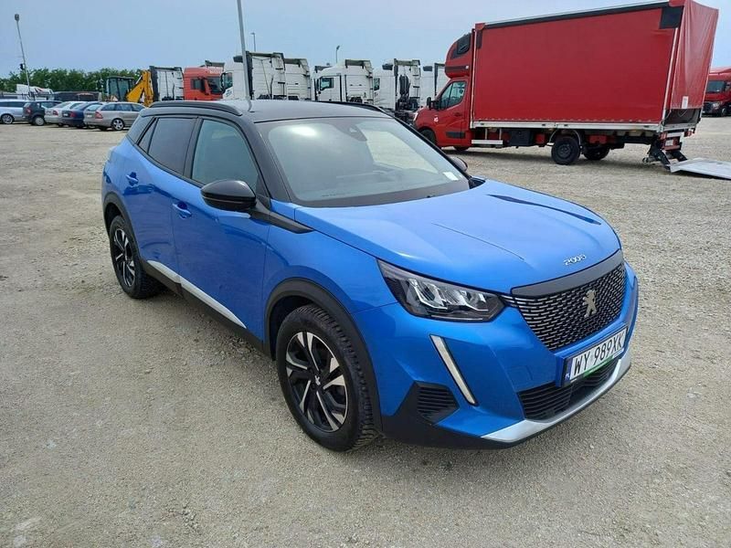 Niebieski Używany 2023 Peugeot 2008 SUV | 51 600 zł (Super Cena) - Obraz 1/4