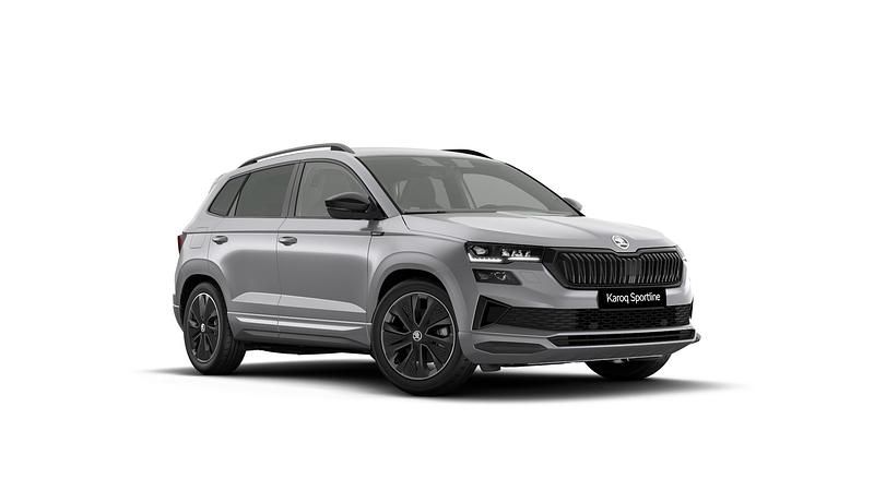 Srebrny brillant metalizowany Nowe 2026 Skoda Karoq SportLine SUV | 170 300 zł (Uczciwa cena) - Obraz 1/4