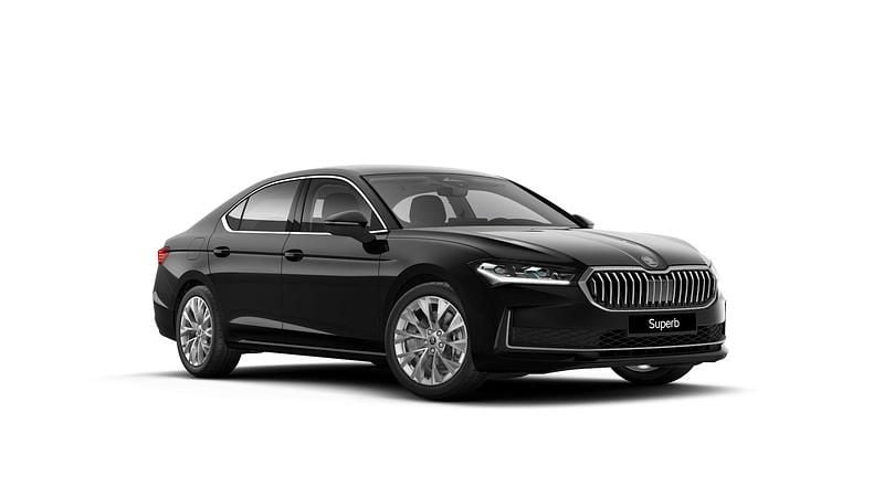 Czerń ebony metalizowany Nowe 2025 Skoda 105 Sedan/Limuzyna | 231 600 zł - Obraz 1/4