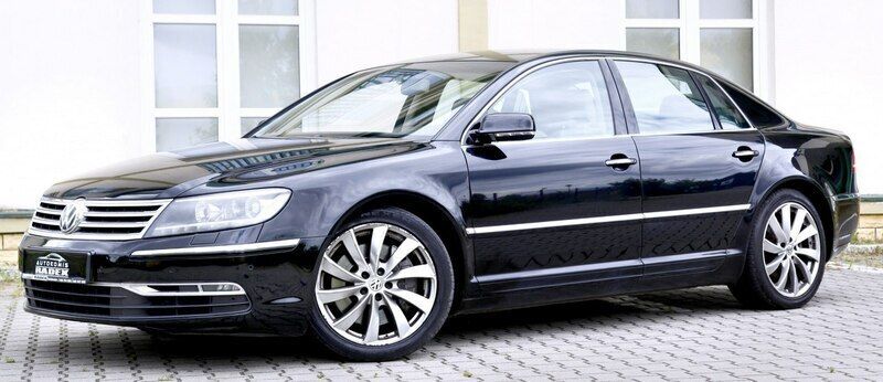 Używany VW Phaeton 239 KM (175 kW) 2013 Czarny Sedan/Limuzyna
