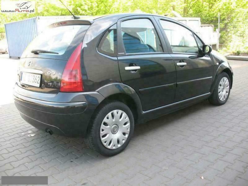 Używany Citroën C3 75 KM (55 kW) 2003 Czarny (metalik) Hatchback