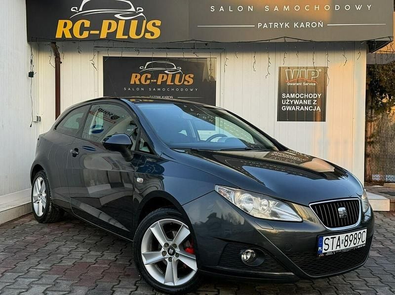 Czarny Używany 2010 Seat Ibiza Hatchback | 15 900 zł (Uczciwa cena) - Obraz 1/4