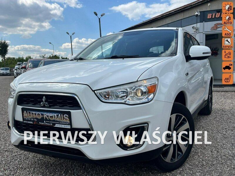 Biały (metalik) Używany 2015 Mitsubishi ASX SUV | 42 500 zł (Dobra cena) - Obraz 1/4