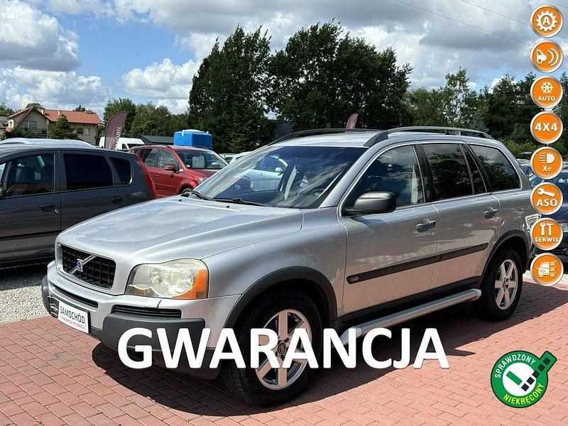 Srebrny (metalik) Używany 2003 Volvo XC90 SUV | 22 500 zł - Obraz 1/4