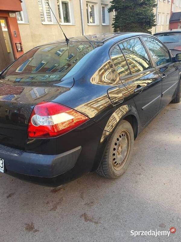 Używany Renault Mégane II 2005 Czarny Sedan/Limuzyna