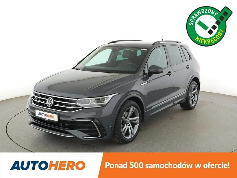 Szary Używany 2020 VW Tiguan SUV | 120 200 zł - Obraz 1/3