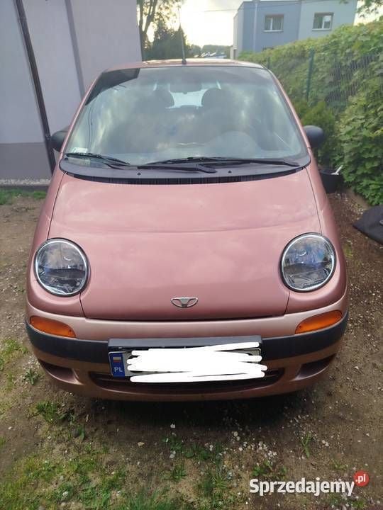 Różowy Używany 2001 Chevrolet Matiz Hatchback | 2500 zł (Uczciwa cena) - Obraz 1/4