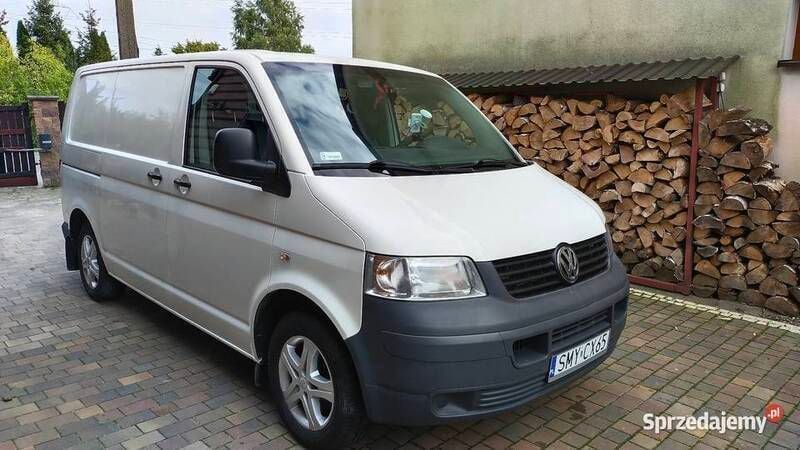 Biały Używany 2007 VW T5 Van | 33 900 zł (Uczciwa cena) - Obraz 1/3