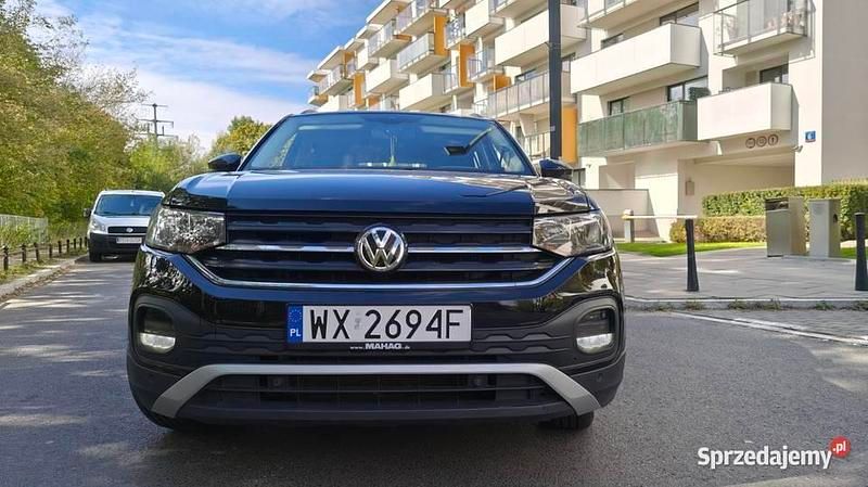 Czarny Używany 2020 VW T-Cross Life SUV | 71 500 zł (Uczciwa cena) - Obraz 1/4