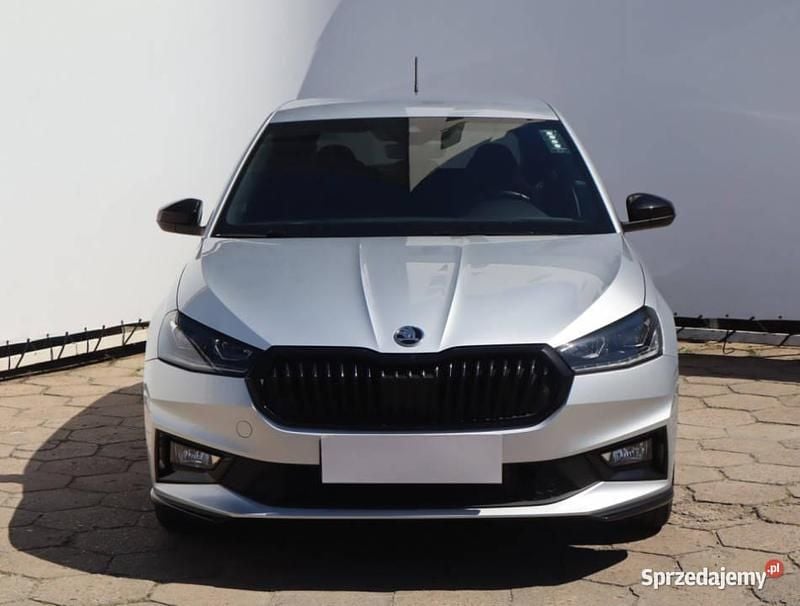 Srebrny Używany 2023 Skoda Fabia Hatchback | 87 999 zł - Obraz 1/4